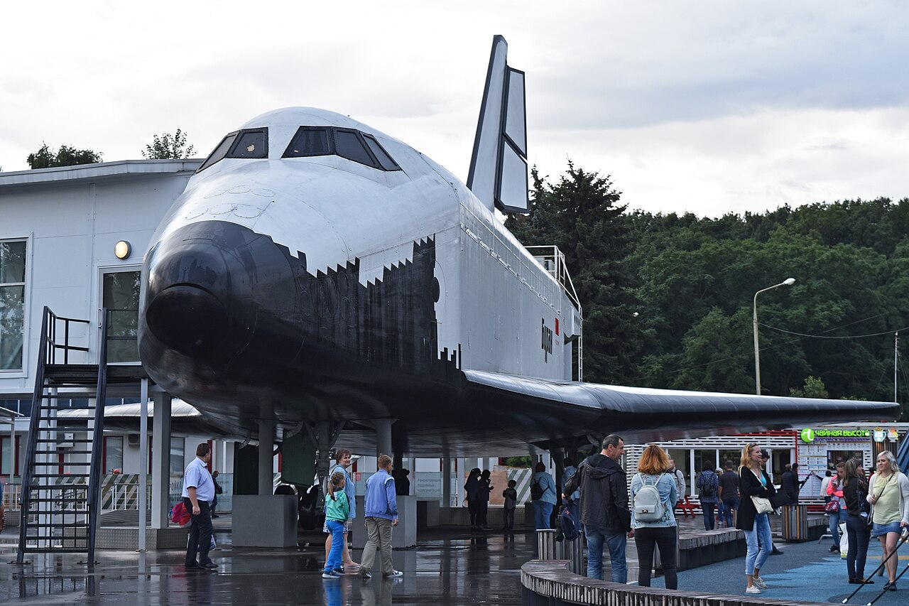 Buran programme ground-test vehicle OK-TVA on display in Moscow