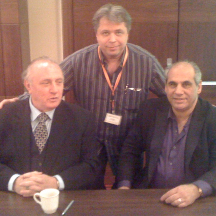 Algirdas Karalius with Dr. Richard Bandler and John La Valle