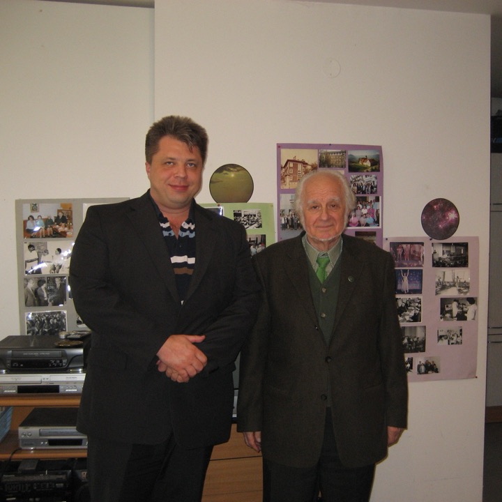 Algirdas Karalius with Georgi Lozanov